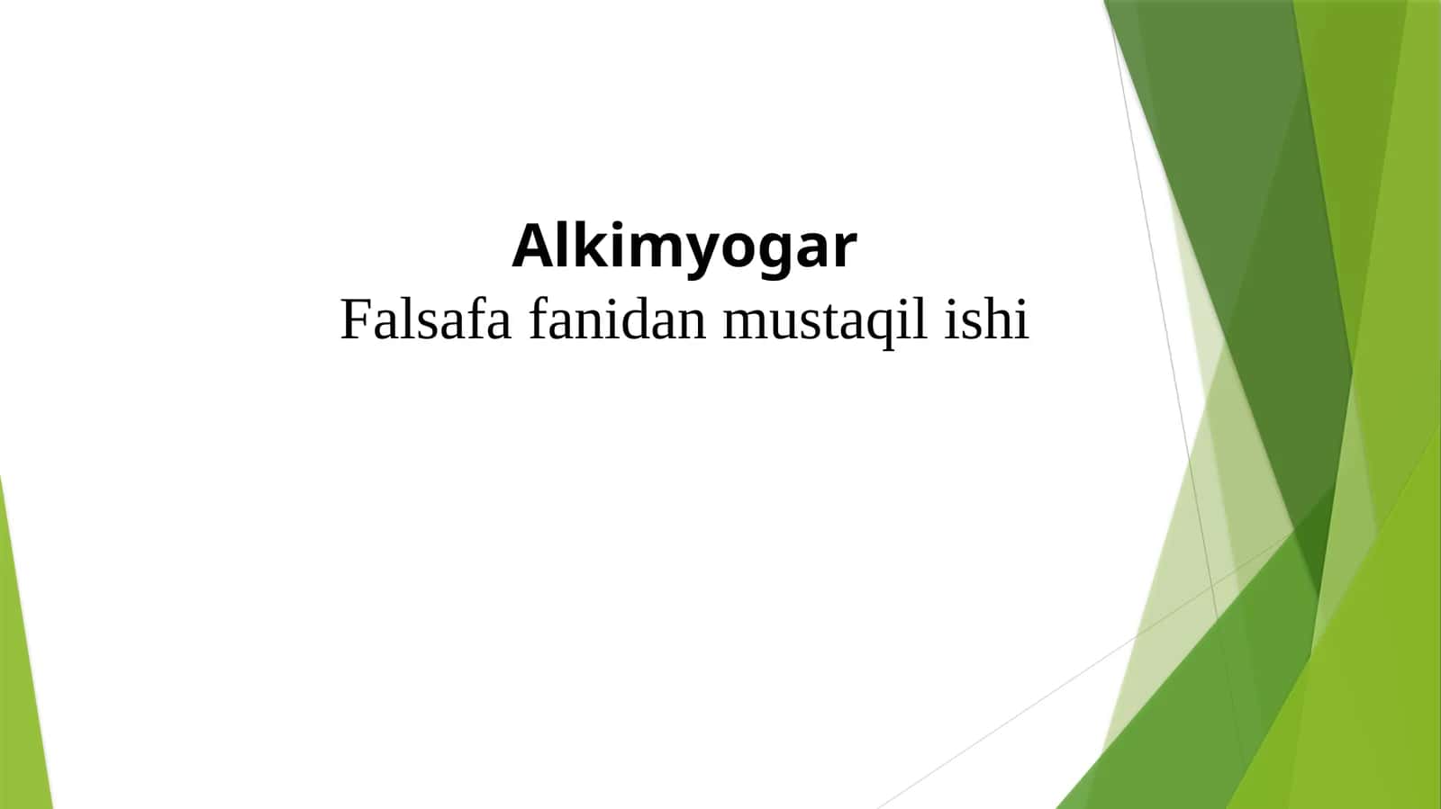 Alkimyogar 1