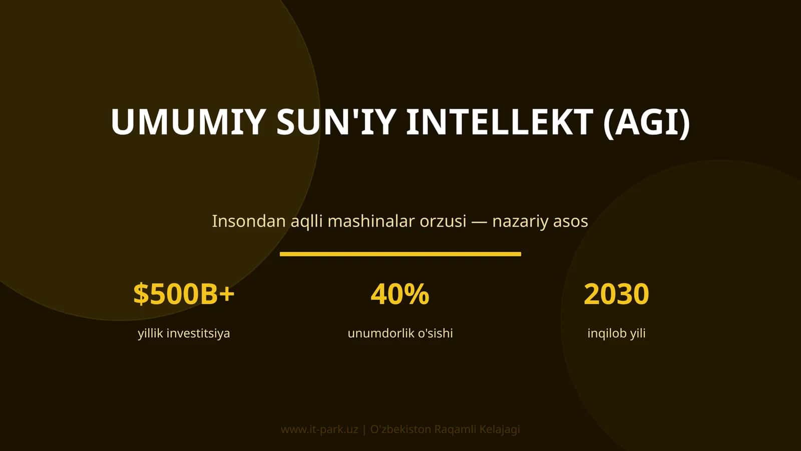 UMUMIY SUN'IY INTELLEKT (AGI) 1