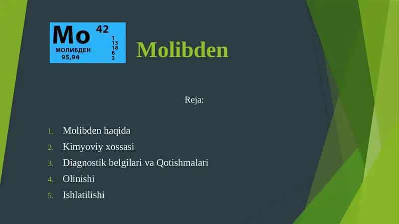 Molibden 1