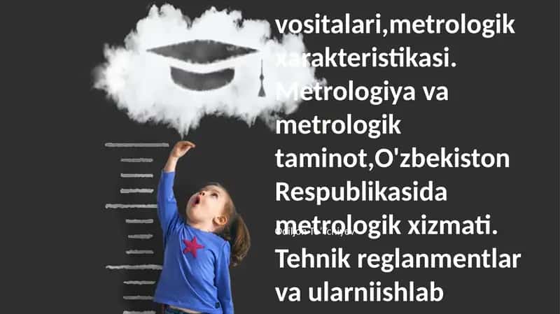 O'lchash vositalari,metrologik xarakteristikasi 1