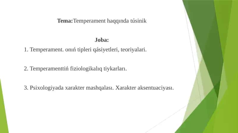 temperament óz betinshe 1