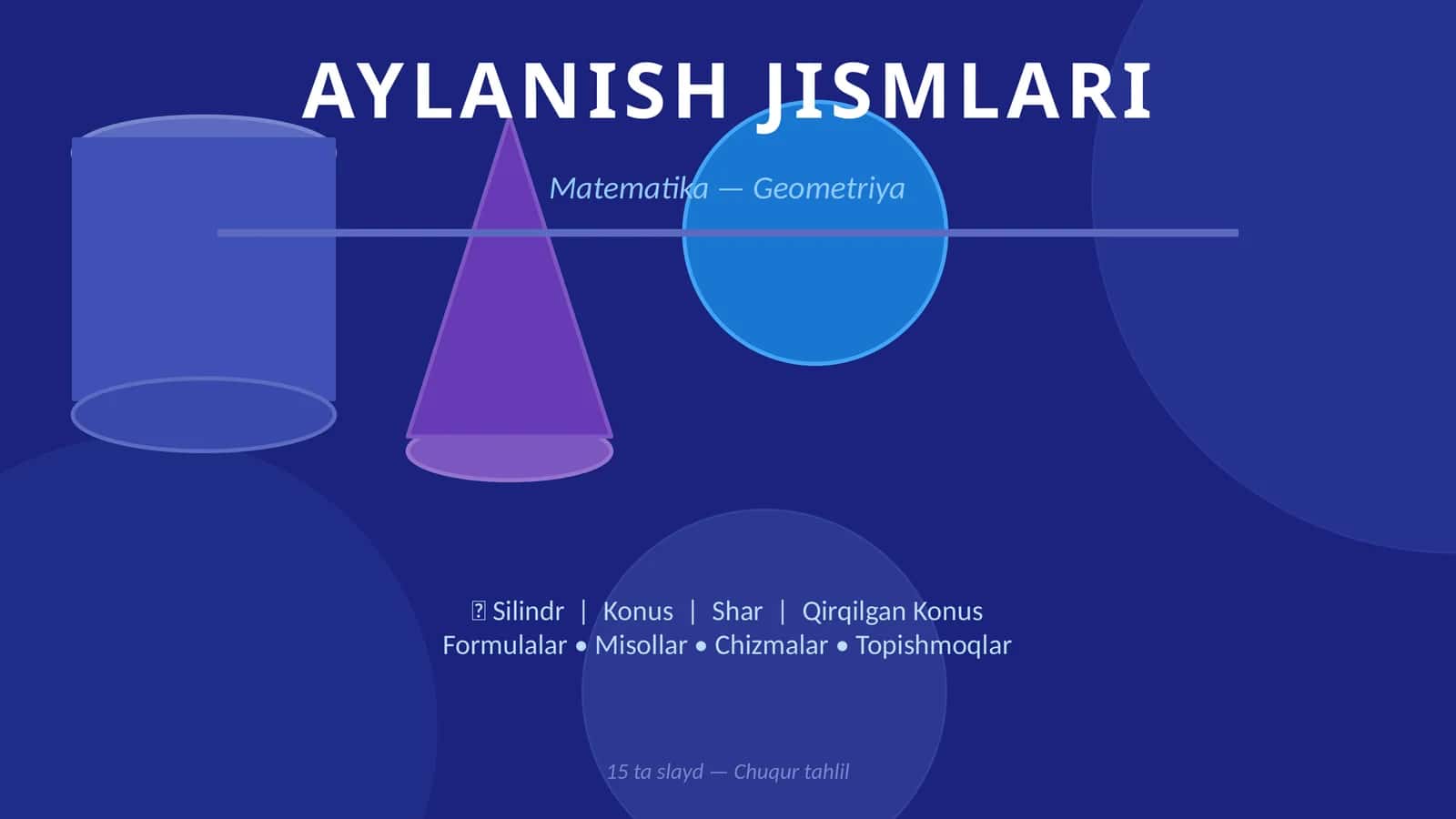 AYLAMISH JISMLARI 1