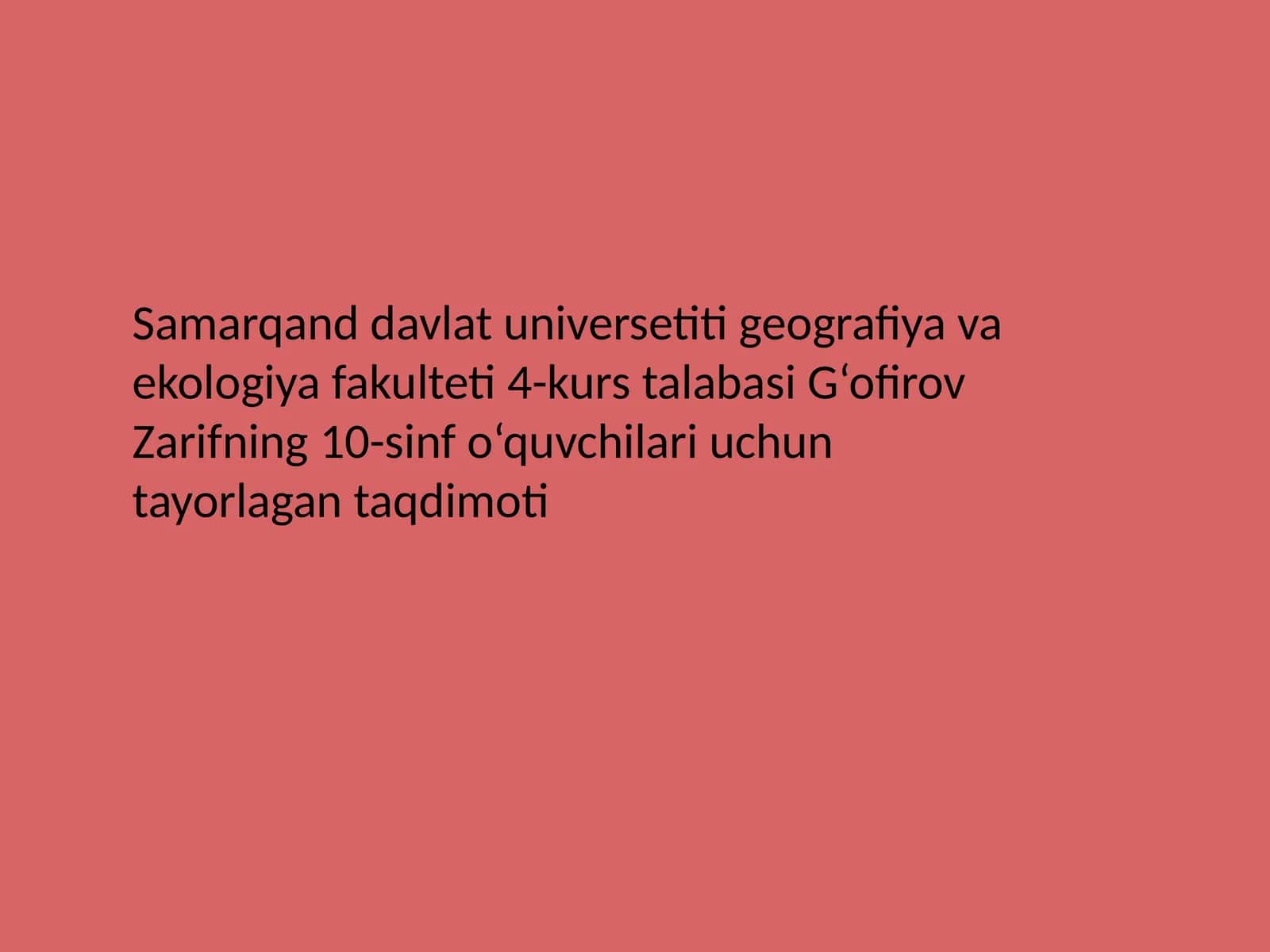 Shvetsariya haqida taqdimot 1
