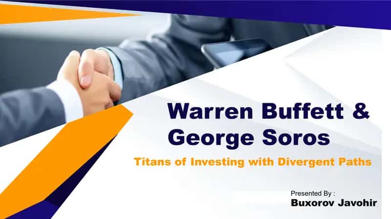 Warren Buffet and George Soros 1