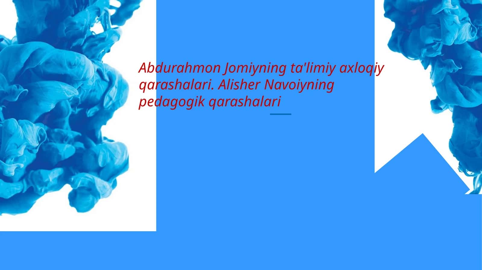 Abdurahmon Jomiyning ta'limiy-axloqiy qarashlari 1
