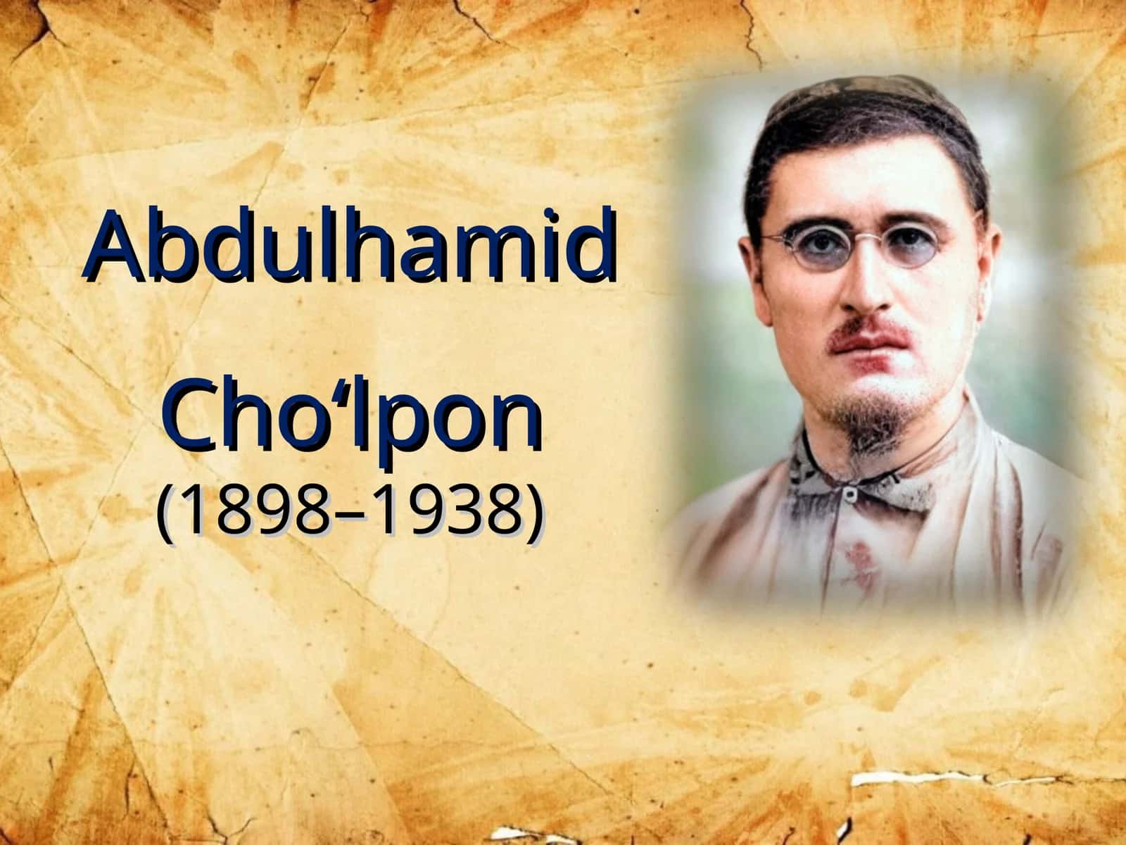 Abdulhamid Cho‘lpon 1
