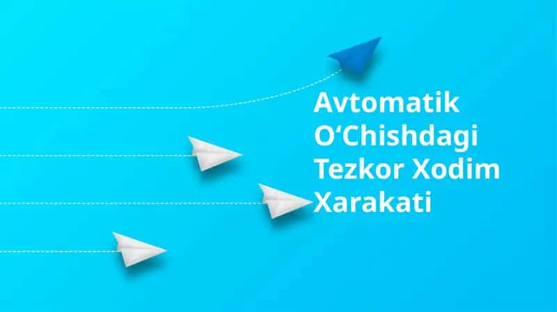 Avtomatik OʻChishdagi Tezkor Xodim Xarakati 1