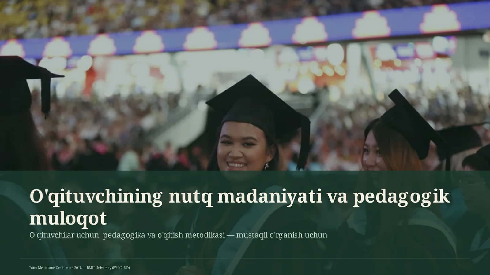 O'qituvchining nutq madaniyati va pedagogik muloqot 1