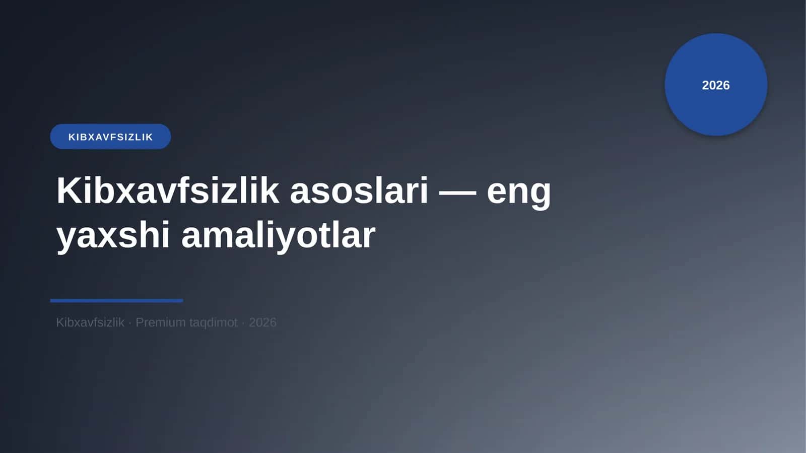 Kibxavfsizlik 1