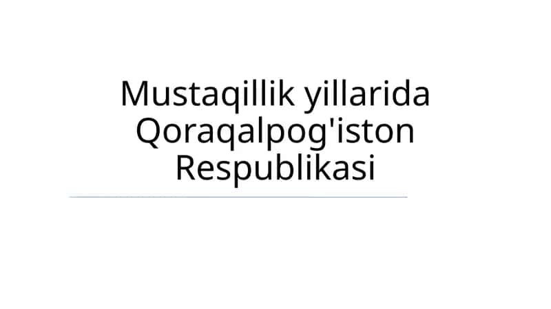 Siyosiy mavqe va avtonomiya 1