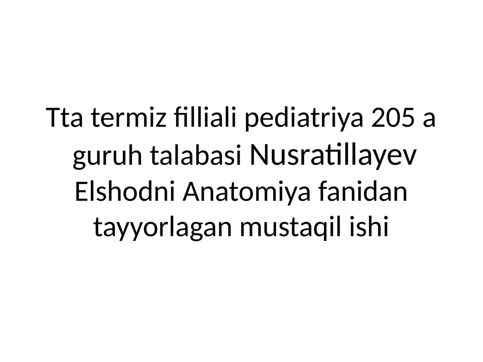 Nerv sistemasi va vegetativ nerv tizimi 1