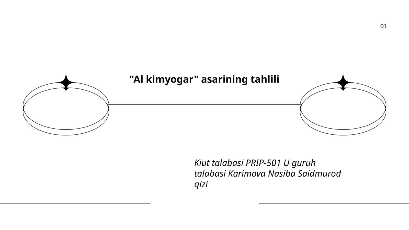 Al kimyogar asarining tahlili 1