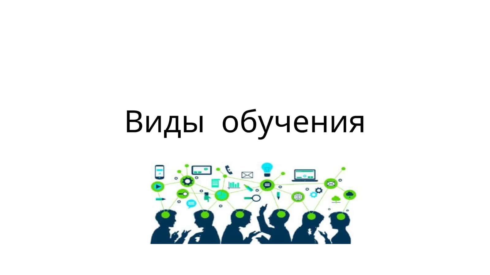 Виды обучения 1