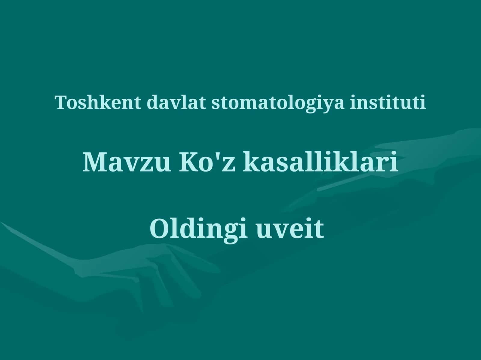 Ko'z kasalliklari 1