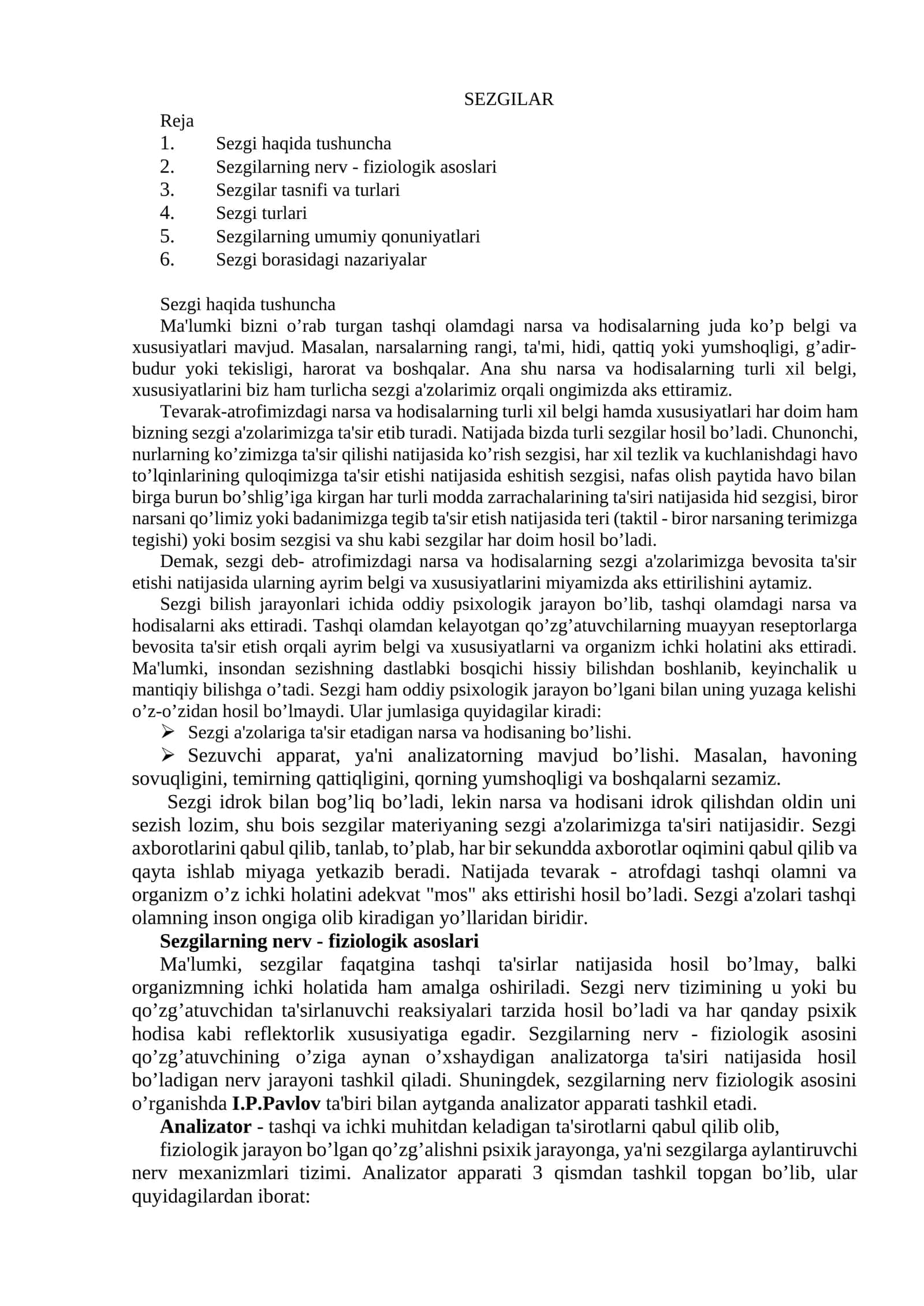 SEZGILAR 1