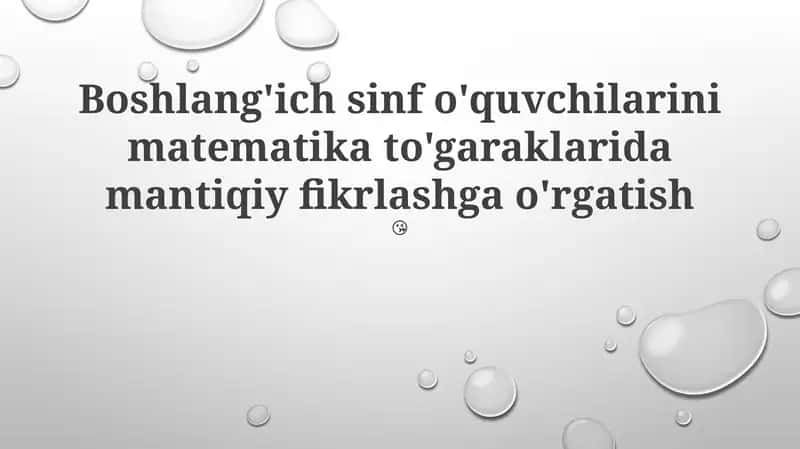 Matematika Ishtiyoqi 1