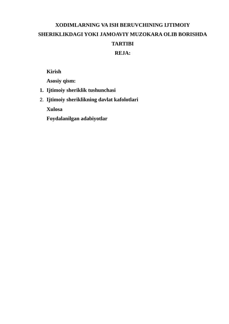 Ijtimoiy sheriklik 1