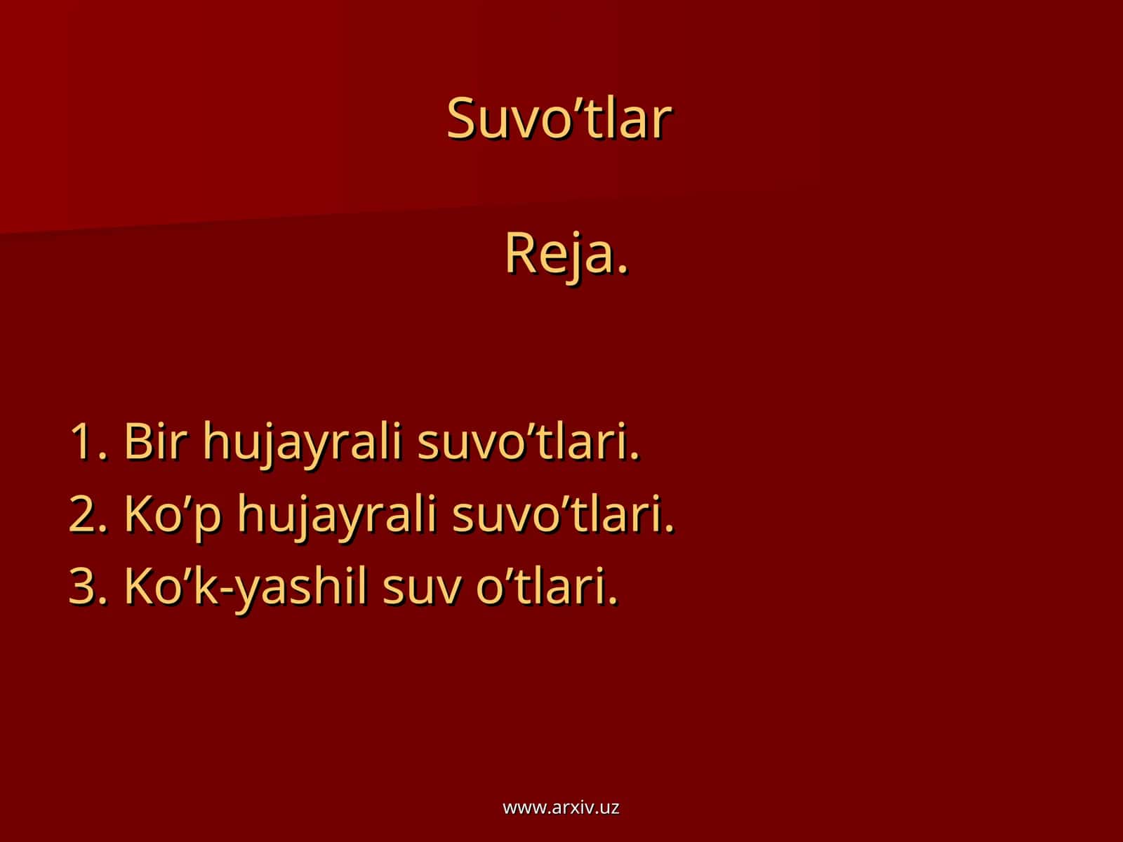 Suvo’tlarReja 1