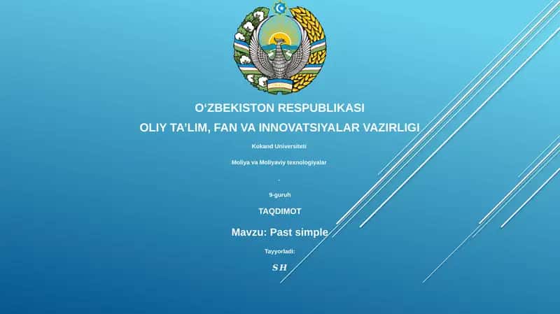 Past simple 1