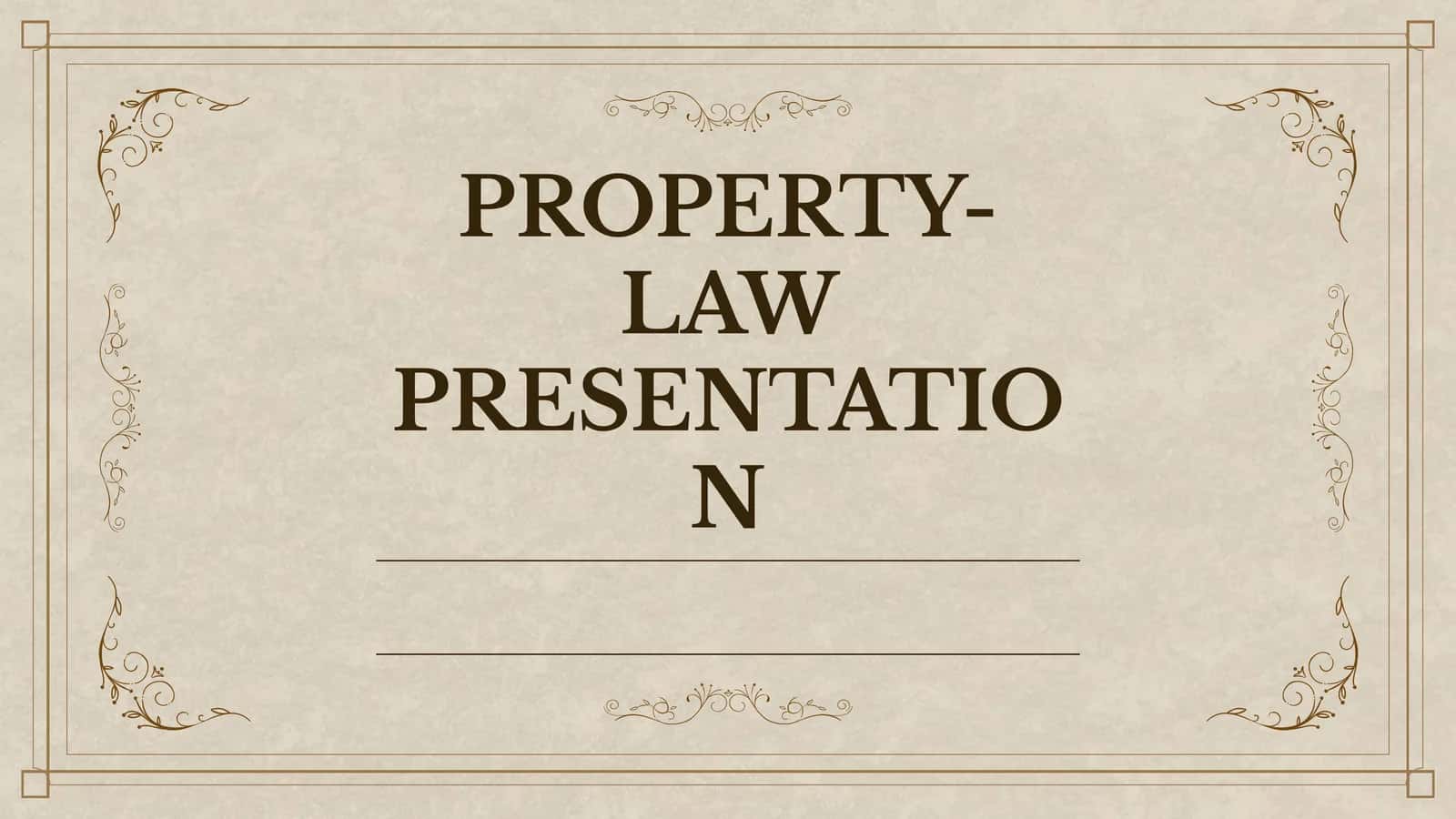 PROPERTY-LAW PRESENTATION 1