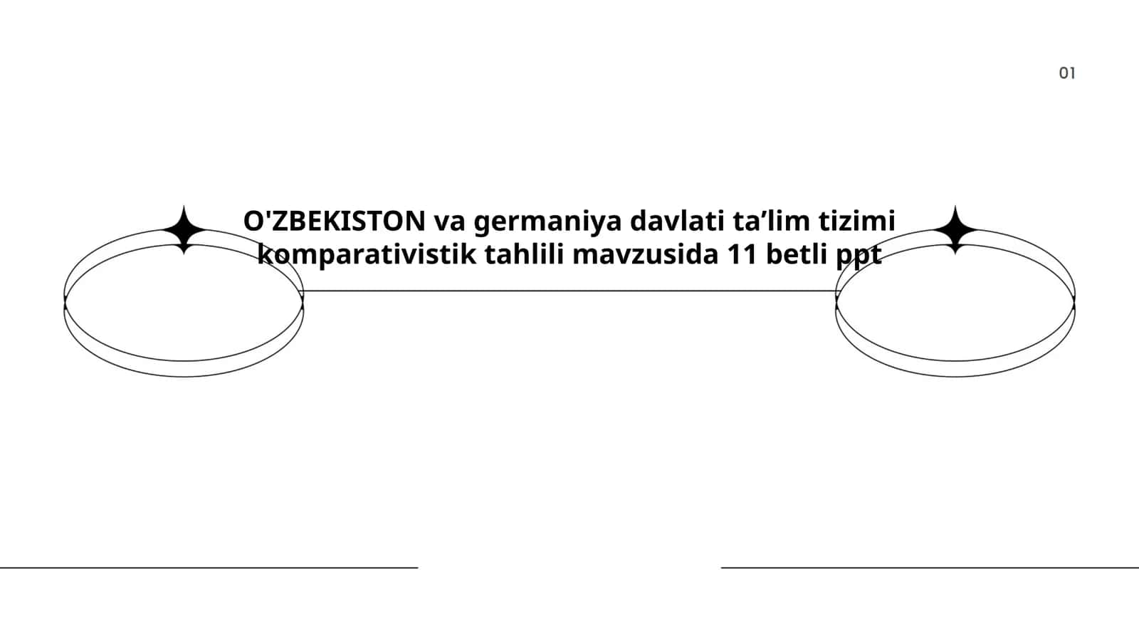 O'ZBEKISTON va germaniya davlati ta’lim tizimi komparativistik tahlili 1