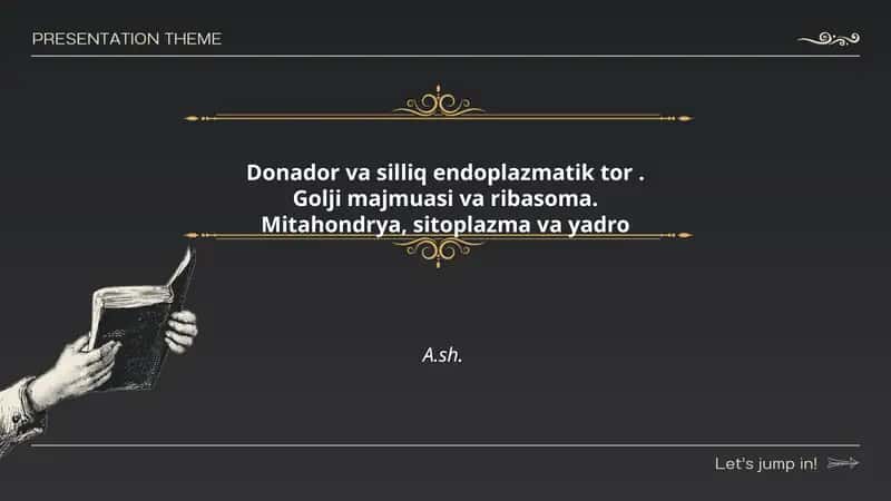 Donador va silliq endoplazmatik tor 1