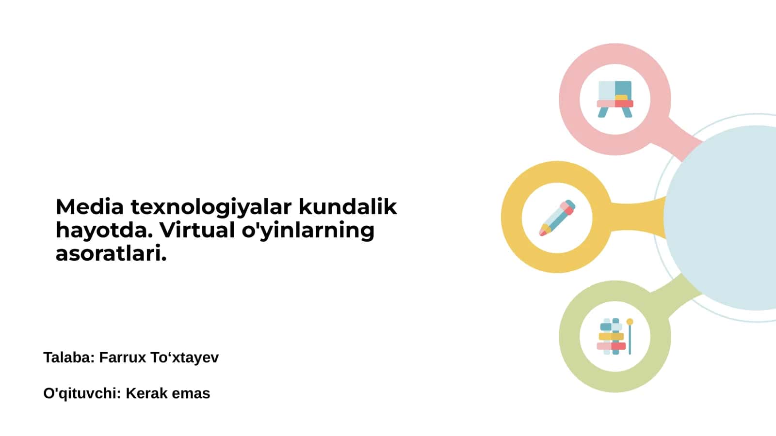 Media texnologiyalar va kundalik hayot 1