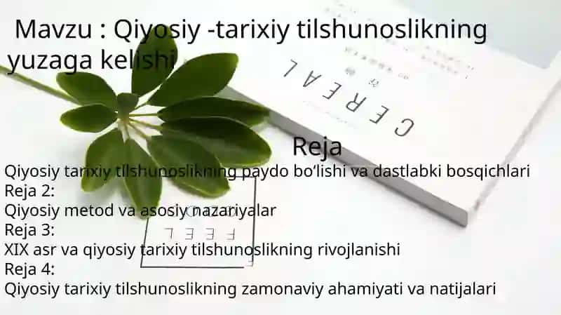 Qiyosiy-tarixiy tilshunoslik