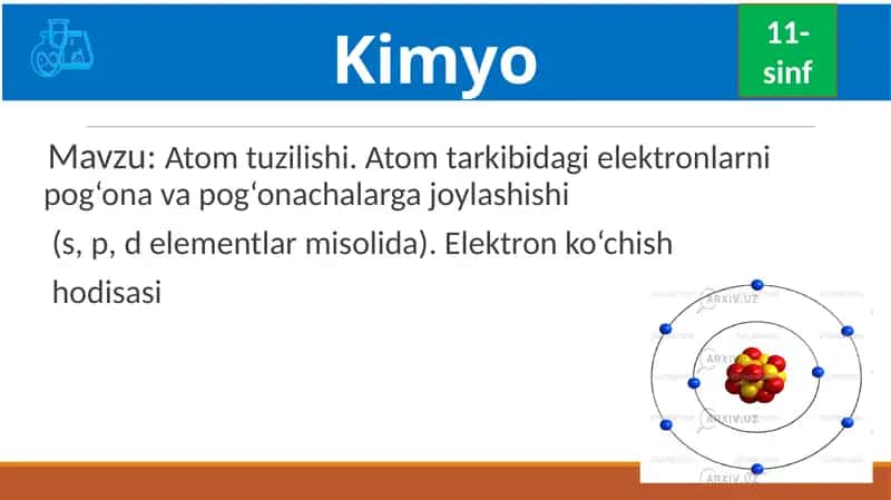 Atomtuzilishi 1