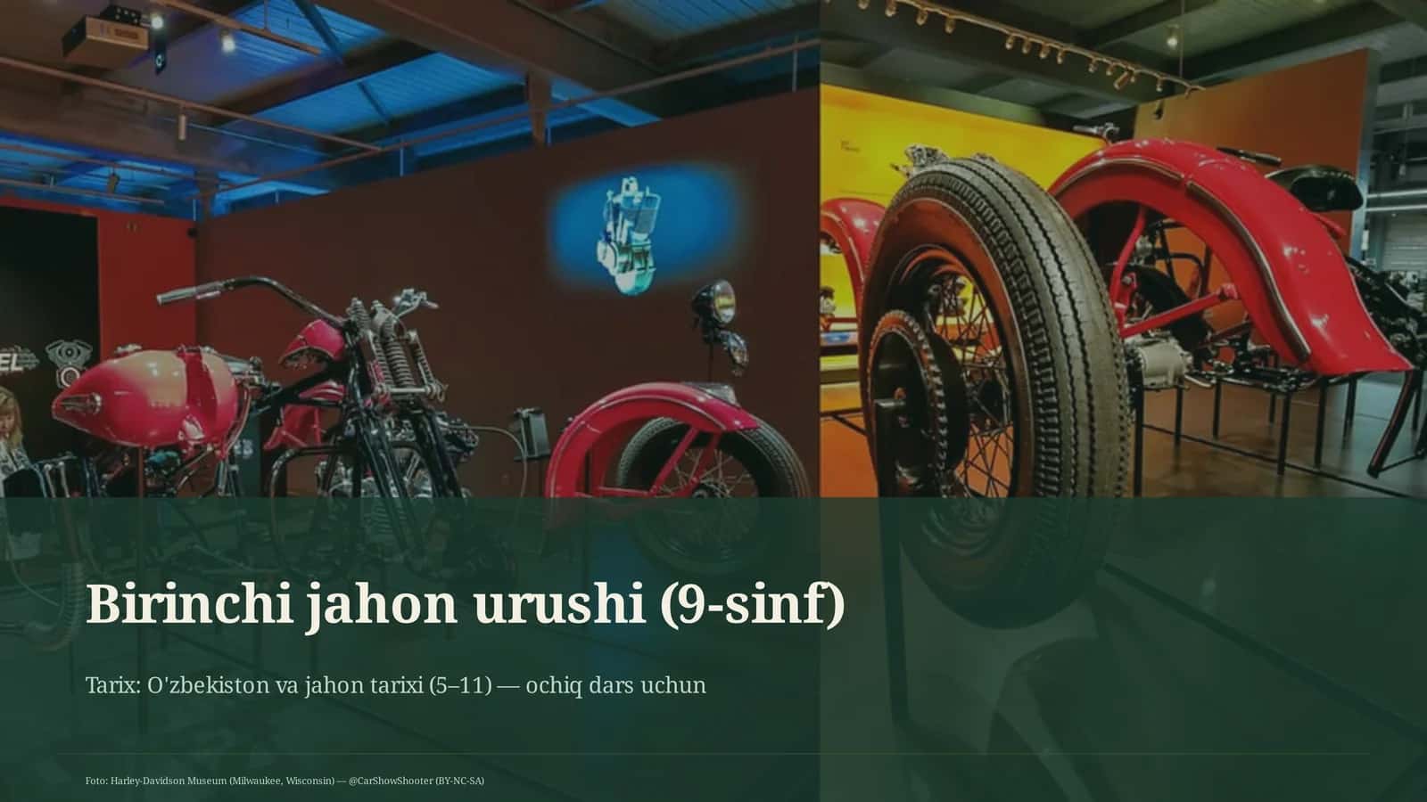 Birinchi jahon urushi (9-sinf) 1