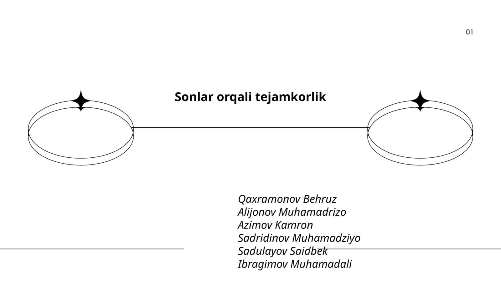 Sonlar orqali tejamkorlik 1