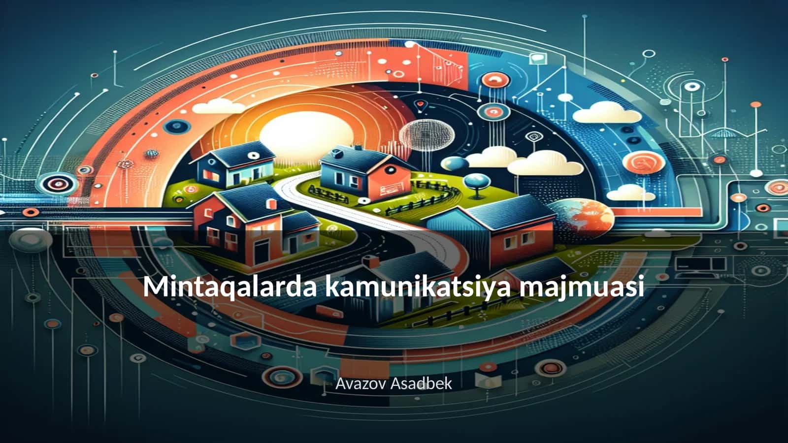Mintaqalarda kamunikatsiya majmuasi 1