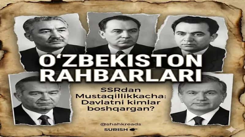 O`zbekiston rahbarlari 1