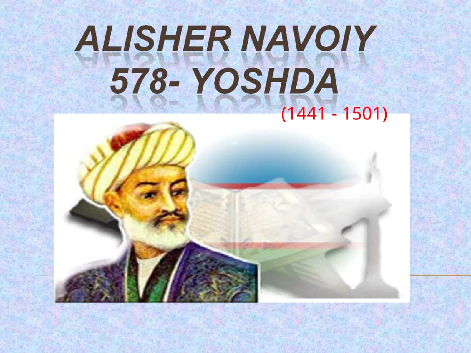 Nizomiddin Mir Alisher 1