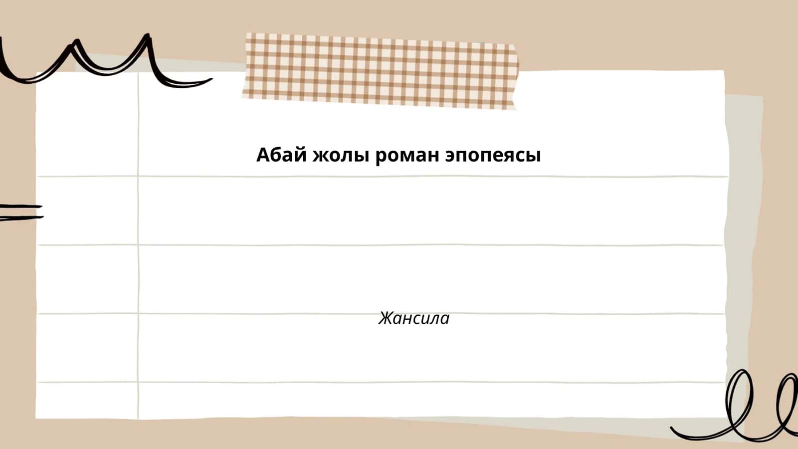 Абай жолы роман эпопеясы 1