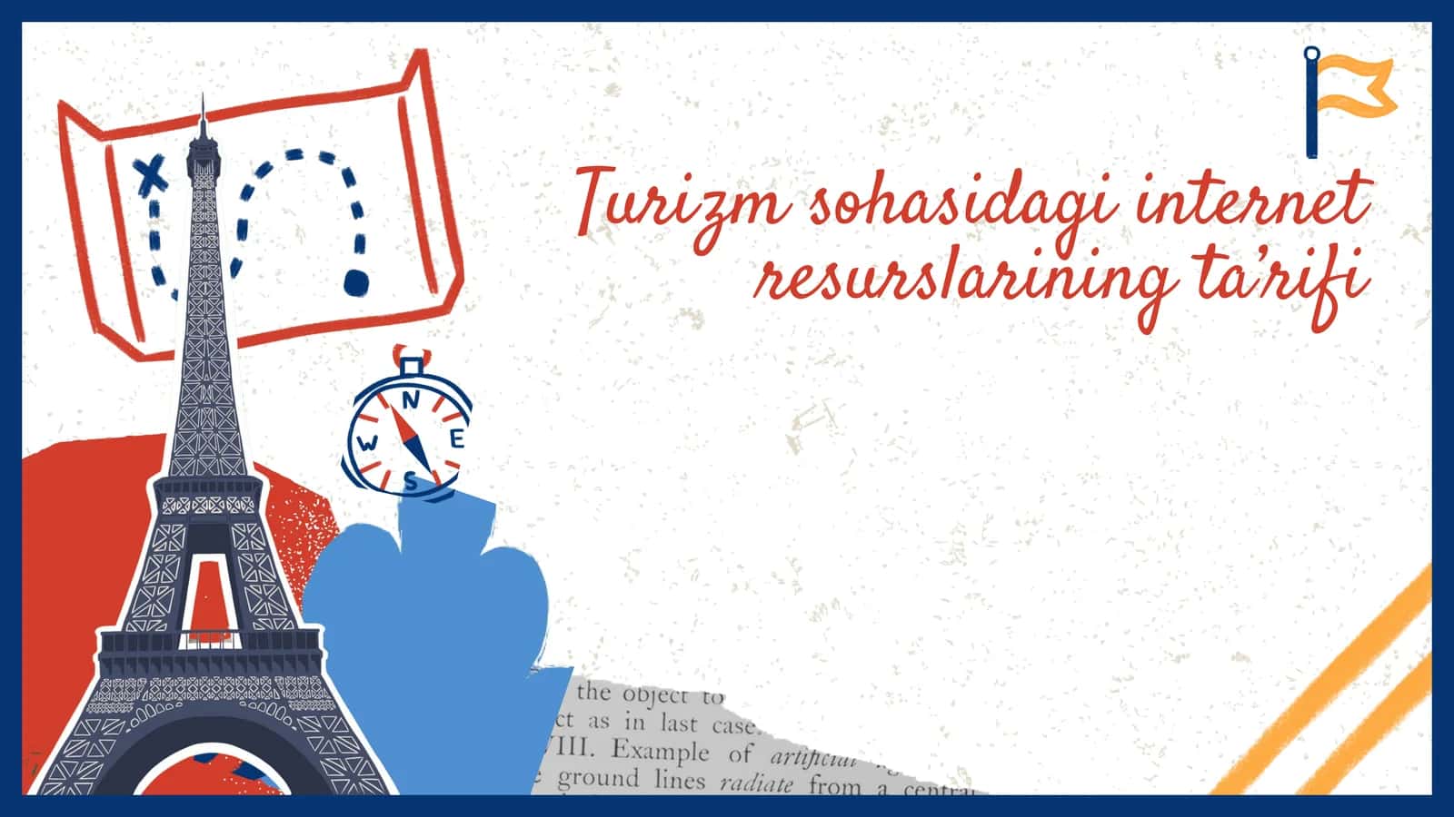 Turizm sohasidagi internet resurslarining ta’rifi 1