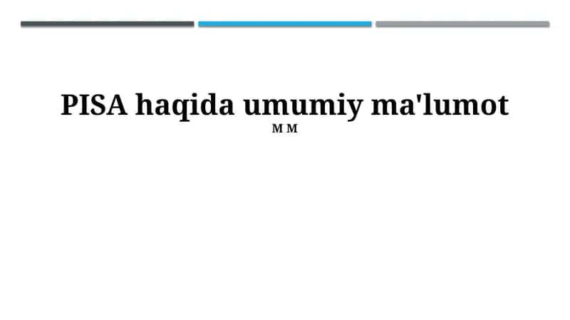Pisaning geografik joylashuvi 1