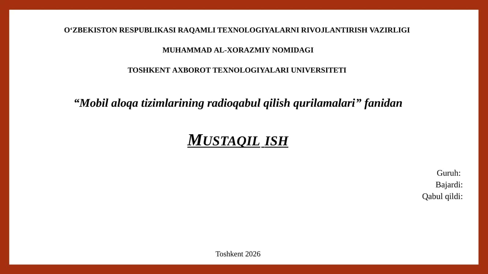 Raqamli protsessorlar. 1