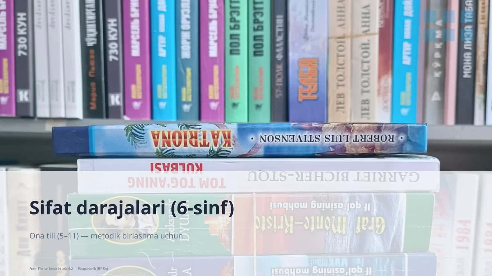 Sifat darajalari (6-sinf) 1