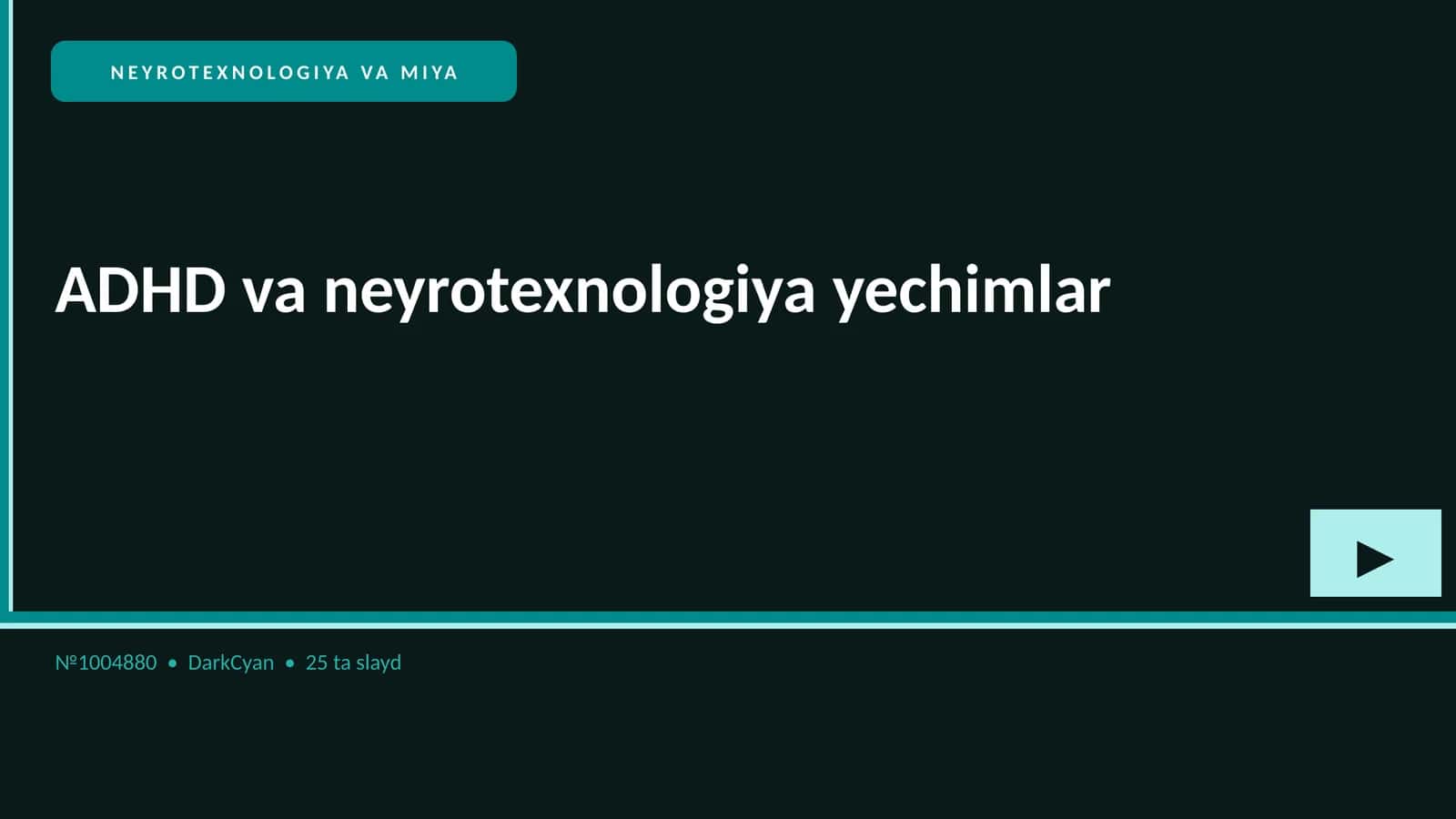 ADHD va neyrotexnologiya yechimlar 1