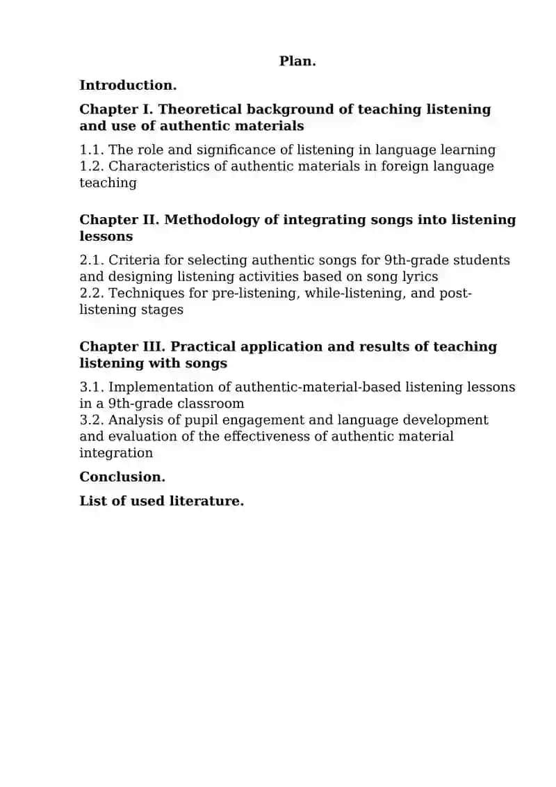 Theoretical background of teaching listening and use of authentic materials
