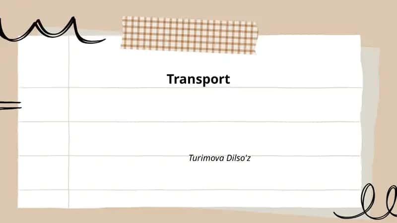 Transport 1