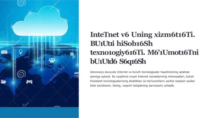 Internet va Texnologiyalar 1