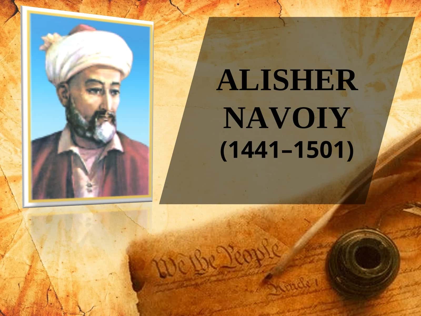 ALISHER NAVOIY (1441–1501) 1