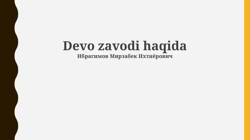 FHDYo bo'limlari 1