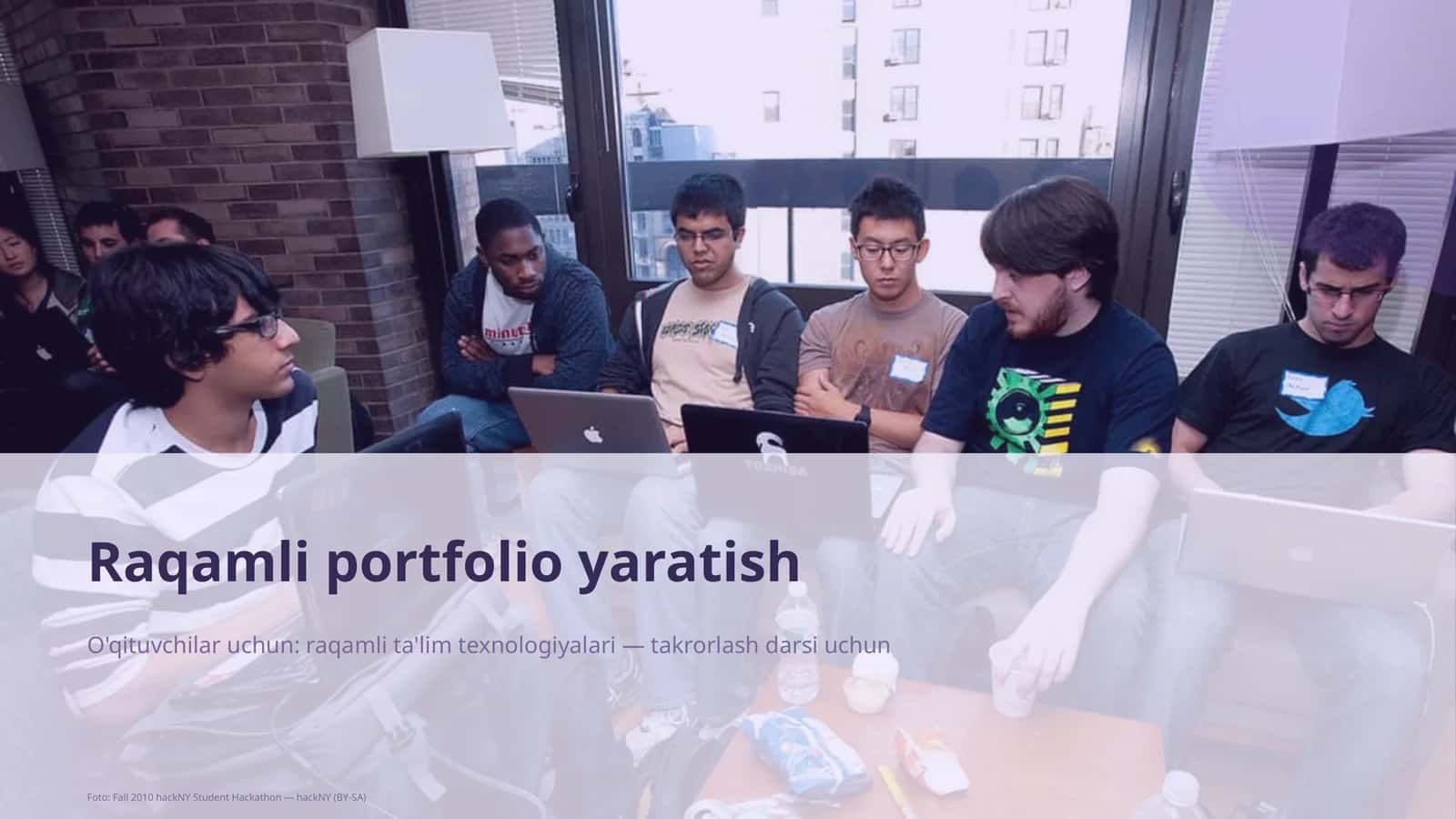 Raqamli portfolio yaratish 1