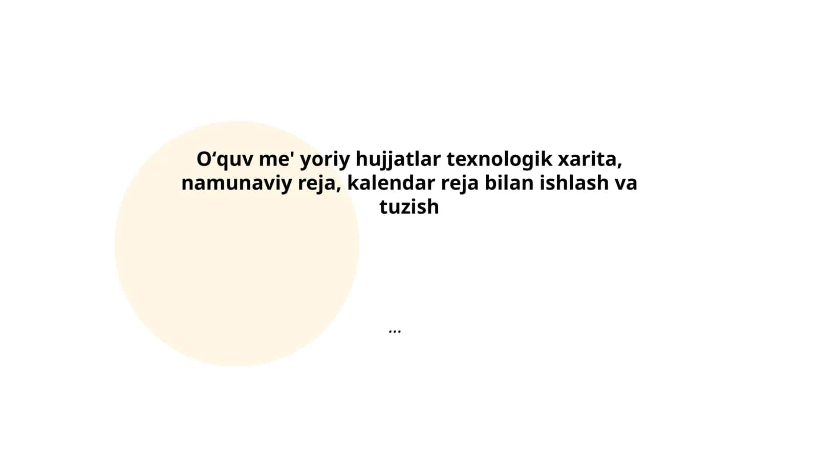 Oʻquv me' yoriy hujjatlar 1