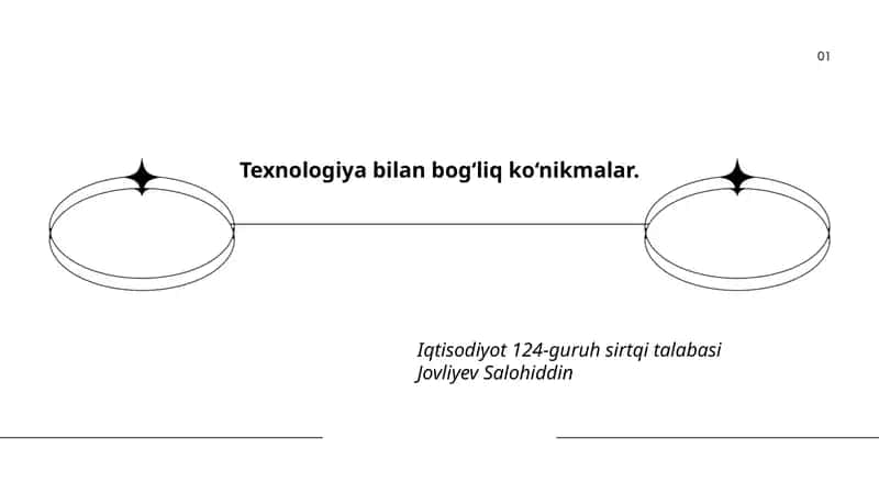 Kompyuter savodxonligi va operatsion tizimlar 1