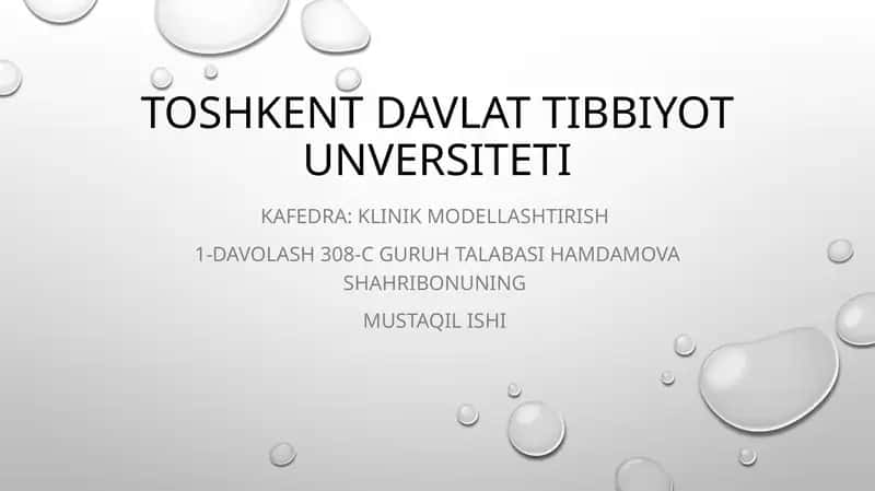 Bolalarda gepertermiya sindromida birinchi yordam koʻrsatish 1