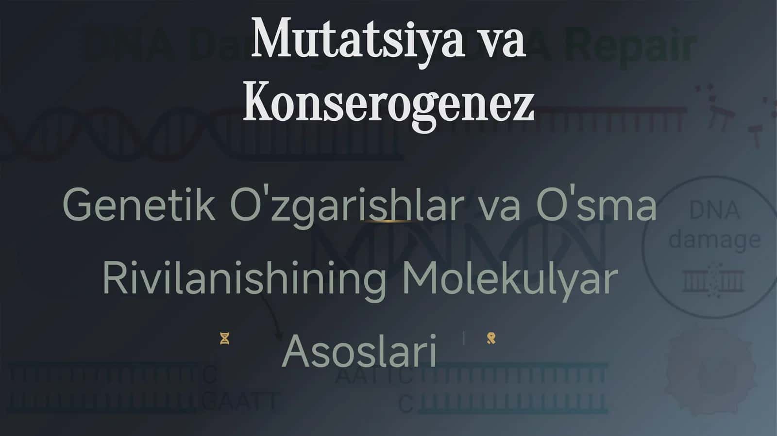 Genetika va Onkologiya 1